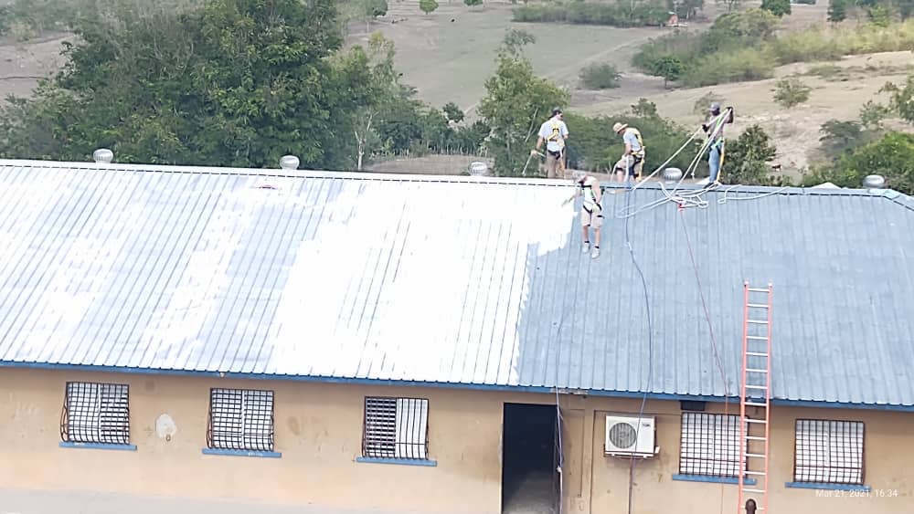 Orphanage Receives New Roof Coating